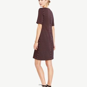 Diamond Knit Shift Dress